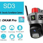 دوربین مداربسته سیمکارتی دو لنز SD3